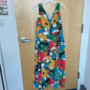 Emily and Fin Floral Midi Dress